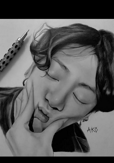 Jungkook Drawing, Jungkook Dance, Easy Drawing Steps, Nose Drawing, Bts Art, Kpop Drawings, Pencil Art Drawings, Jungkook Aesthetic, Art Drawings Sketches Creative