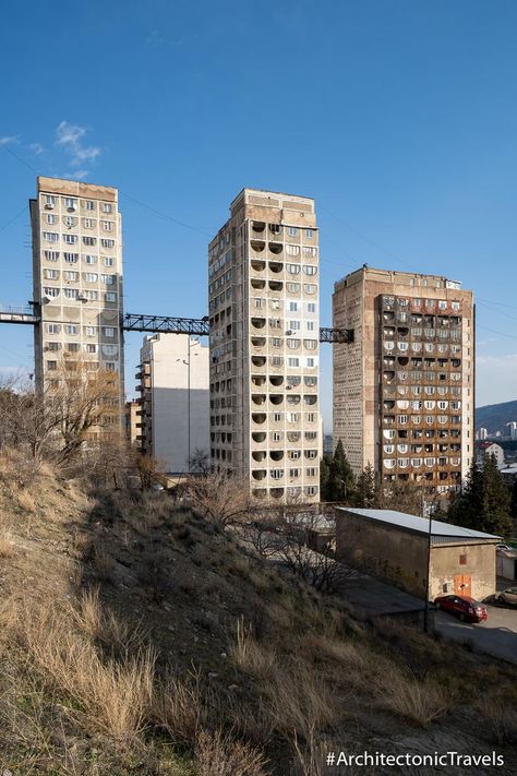 Tbilisi Architecture, Brutalist Architecture, Daily Photo, Abandoned Buildings, Willis Tower, Arch, United States, Georgia, Skyscraper