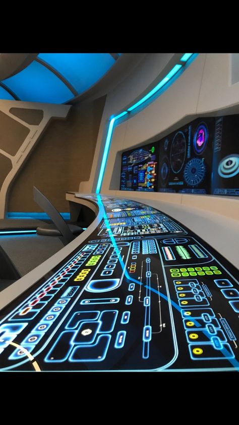 Futuristic Control Panel, Futuristic Table, Halston Sage, The Orville, Laboratory Design, Spaceship Interior, Seth Macfarlane, Ancient Technology, Star Trek Starships