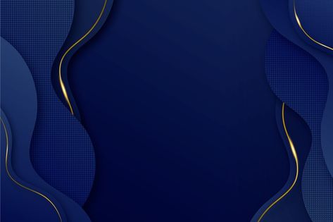 Elegant dark background with golden deta... | Free Vector #Freepik #freevector #background #abstract #wallpaper #elegant Seni Resin, Blue Sargent, Blue Background Wallpapers, Royal Blue Background, Tech Background, Futuristic Background, Light Blue Aesthetic, Luxury Background, Background Design Vector