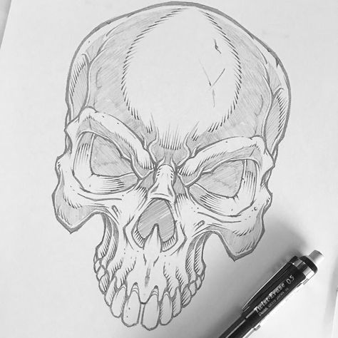 900 Evil Skull Tattoo Ideas | Skull, Skull Art, Evil Evil Skull Tattoo, Badass Drawings, Skull Stencil, Skull Sketch, Skull Art Drawing, Skulls Drawing, Skull Tattoo Design, Skull Artwork, Tattoo Art Drawings