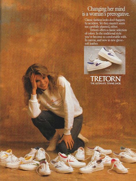 Outfits to Wear with White Sneakers - Tretorn Sneakers - #springstyle #whitesneakers #whitetennisshoes Dental Quiz, 80s Ads, Classic Fashion Looks, Tretorn Sneakers, Fashion 1980s, Childhood Memories 70s, Outfits To Wear, Sporty Sneakers, Vintage Sneakers