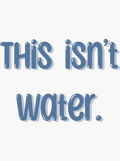 "This Isn’t water. Hydro flask water bottle sticker" Sticker for Sale by Skull Fern | Redbubble Hydro Flask Water Bottle, Flask Water Bottle, Sticker Packs, Hydro Flask, Bottle Sticker, Water Bottle Stickers, Fern, Flask, Water Bottle