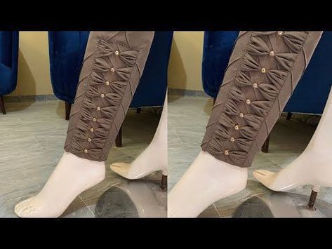 Pant Bottom Design Women Stylish, Designer Trousers Women, Pant Top Design, Ladies Pant Pattern, Winter Trouser Designs Pakistani, Latest Trouser Designs Pakistani 2020, Bottom Designs Pants Pakistani, Pakistani Women Trouser Design, Plazo Pant Designs Latest Style