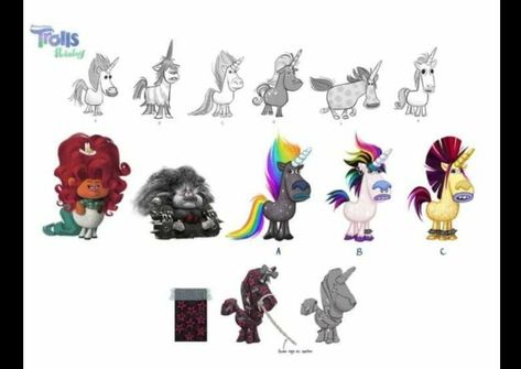 Trolls Concept Art, Trolls Holiday In Harmony, Trolls Holiday, Coraline, Creature Design, Dreamworks, Concept Art, Arts And Crafts, Photoshop