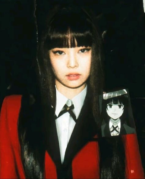 Jennie Cosplay, Kakegurui Cosplay, Blackpink Poster, 90's Fashion, 2000s Fashion Outfits, Pink Vibes, Jennie Lisa, Jennie Kim, First Kiss