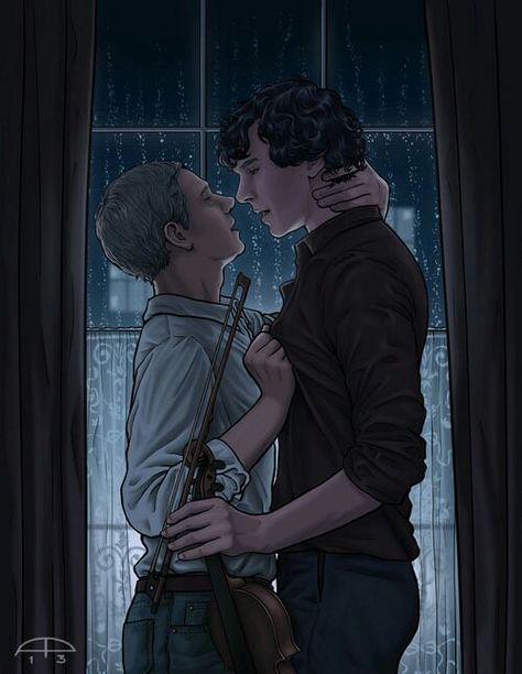 Johnlock Fanart, Sherlock Holmes John Watson, John Lock, Sherlock Art, Lara Pulver, Amanda Abbington, Sherlock Holmes Benedict Cumberbatch, Watson Sherlock, Benedict Sherlock