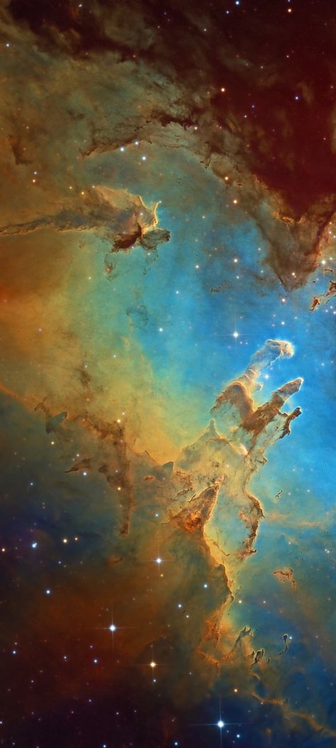 Telescope Pictures, Hubble Space Telescope Pictures, Pillars Of Creation, Nebula Painting, Office Concept, Eagle Nebula, Nebula Wallpaper, Nebulas, Space Stuff