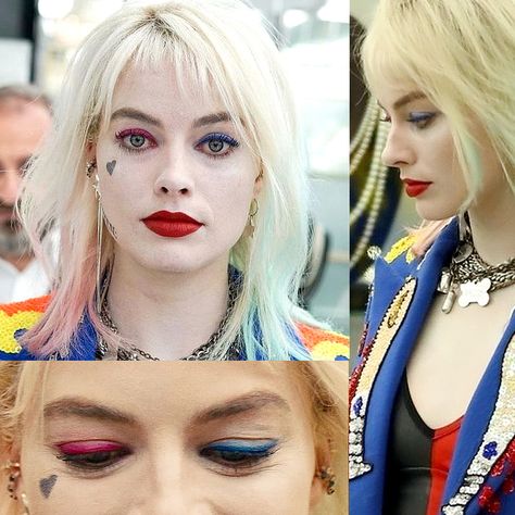 Harley Quinn Make-up, Harley Quinn Bedroom, Harley Quinn Hair, Margot Robbie Hair, Harley Quinn Birds Of Prey, Best Curly Haircuts, Harley Quinn Makeup, Harley And Joker Love, Harleen Quinzel