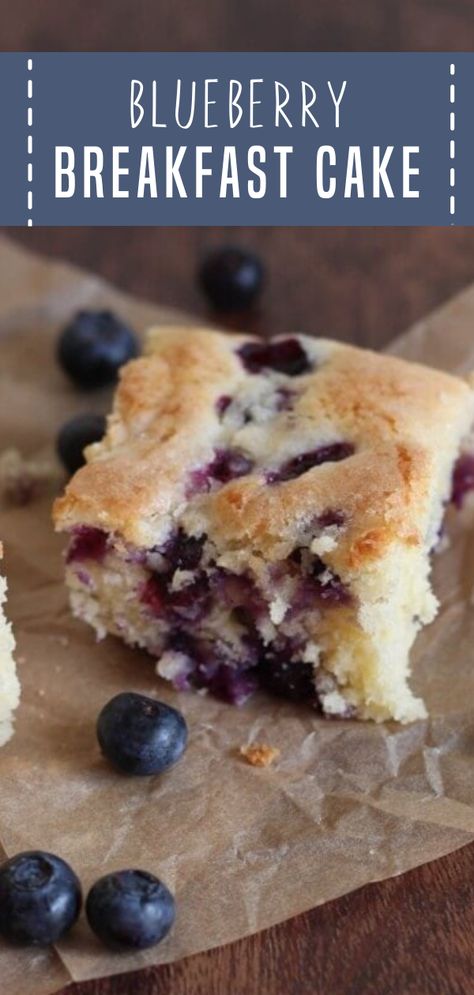 Lemon Blueberry Breakfast Cake, Lemon Breakfast Cake, Fresh Berries Recipes, Fresh Blueberry Recipes, Blueberry Recipes Breakfast, Lemon Breakfast, Breakfast Cake Recipes, Blueberry Breakfast Cake, Baked Breakfast Recipes