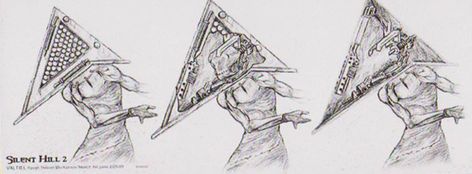 Red Pyramid Thing, Humanoid Monster, A Lull In The Sea, Lull In The Sea, Red Pyramid, The Executioner, Red Helmet, Pyramid Head, Silent Hill 2