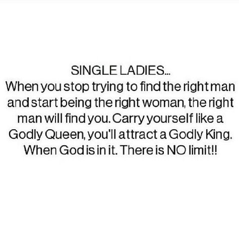 Quotes Single, Godly Relationship Quotes, Godly Dating, Christian Relationships, Single Ladies, Godly Relationship, Single Quotes, Godly Man, Trendy Quotes