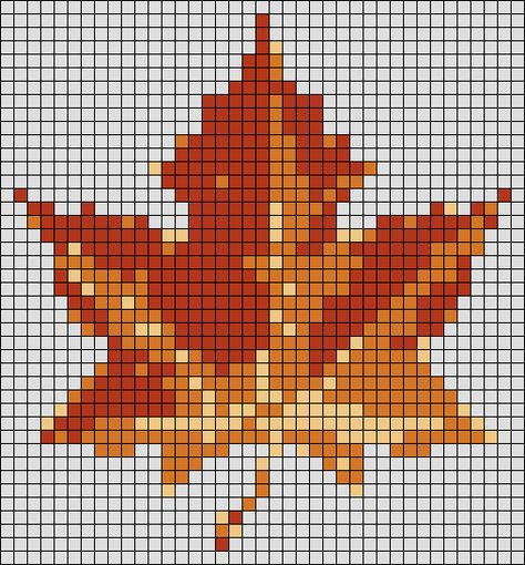 Fall Tapestry Crochet Patterns, Fall Tapestry Crochet Pattern, Retro Alpha Pattern, Autumn Alpha Patterns, Fall Tapestry Crochet, Pumpkin Alpha Pattern, Fall Alpha Patterns, Pixel Art Autumn, Tapestry Crochet Patterns For Beginners