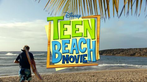 78 • Teen Beach Movie (2013) Movie Title Card, Teen Beach Party, Disney Channel Games, List Of Tv Shows, Teen Beach 2, Disney Channel Movies, Movie Themed Party, Disney Channel Original