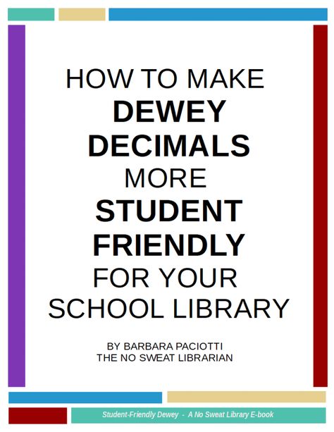 Dewey Decimal System Library Display, Teaching Dewey Decimal System School Libraries, Dewy Decimal System Library, Dewey Decimal Signs, School Library Organization, Library Classification, Library Rules, Decimal Numbers, Elementary Librarian