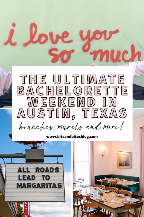 If you're planning a bachelorette party in Austin, Texas, here is your ULTIMATE guide. From cute brunch spots in Austin to murals in Austin for photo ops, I compiled all my tips and tricks into various Austin bachelorette party itinerary guides for you! Bachelorette In Austin Texas, Austin Bachelorette Itinerary, Bachelorette Party Themes Austin, Austin Tx Bachelorette Party Theme, Austin Bachelorette Party Itinerary, Bachelorette Party Austin Texas, Austin Texas Bachelorette Party Outfits, Austin Texas Bachelorette Party Theme, Austin Bachelorette Party Theme