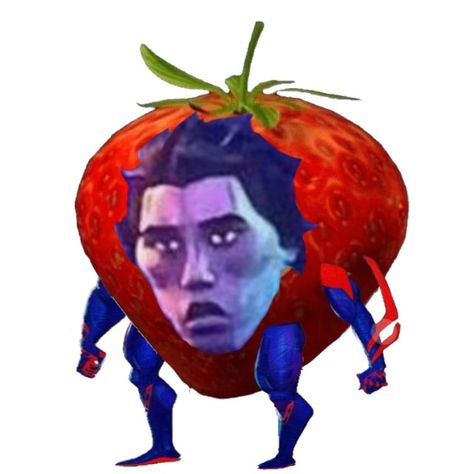 strawberry miguel o'hara pfp Miguel O’hara Funny Face, Strawberry Miguel O Hara Pfp, Realistic Miguel O’hara Art, Mexican Spiderman Pfp, Miguel O'hara Strawberry, Miguel O'hara Profile Picture, Miguel Strawberry, Miguel O'hara Pfp Icon, Cursed Miguel O'hara