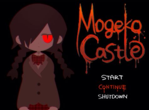 Mogeko Castle Title Screen Rpg Maker Vx, Indie Horror Games, Title Screen, Mogeko Castle, Deep Sea Prisoner, The Gray Garden, Giant Bomb, Rpg Maker Games, Maker Game