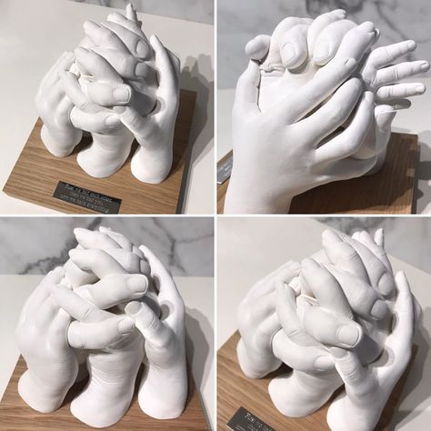 Family Hand Casting, Family Generations, Plaster Hands, Hand Casting, Families Hands, Casting Kit, Hand Sculpture, Creative Craft, Hand Molding