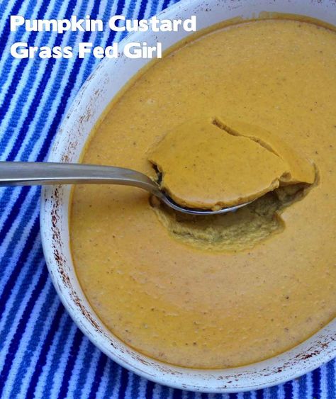 Dairy Free Pumpkin Custard Paleo Pumpkin Custard, Dairy Free Pumpkin, Grain Free Desserts, Pumpkin Custard, Paleo Pumpkin, Paleo Sweets, Custard Recipes, Primal Recipes, Paleo Treats