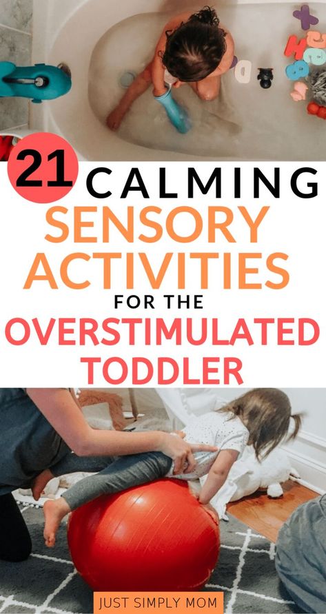 21 Calming Sensory Activities and Strategies for Your Overstimulated Toddler - Just Simply Mom Better Routine, Sensory Strategies, Toddler Music, Toddler Games, Toddler Ideas, Toddler Stuff, Toddler Sensory, Toddler Activity, Calming Activities