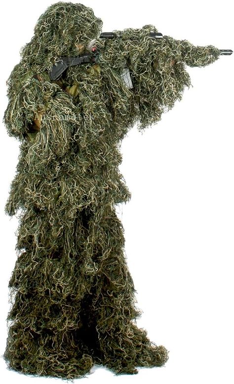 Gilly Suit, Hunting Suit, Ghillie Suits, Camouflage Suit, Ghillie Suit, Hunting Camouflage, Tac Gear, Green Sports, Hunting Blinds