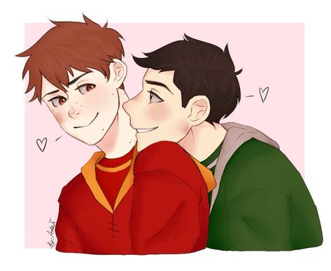 Oliver Wood x Marcus Flint Marcus Flint, Harry Potter Couples, Oliver Wood, Harry Potter 2, Harry Potter Jokes, Harry Potter Fan Art, Harry Potter World, Harry Potter Fantastic Beasts, Harry Potter Fan