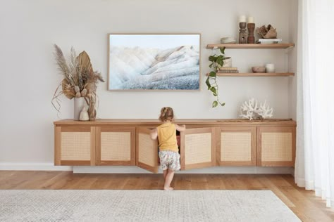 Wall mounted entertainment unit