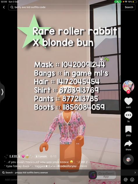 Preppy Kids Outfits, Blonde Bun, Blocksburg Outfit Codes￼, Blonde Kids, Bloxburg Decals Codes Aesthetic, Preppy Kids, Baby Shower Baskets, Black Hair Roblox, Preppy Summer Outfits