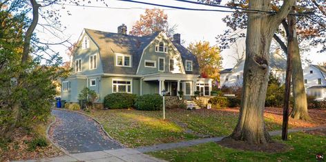 The Watcher House, Dream House Pictures, Rye New York, Netflix Home, The Watcher, Homes Luxury, Dutch Colonial, Robb Report, Celebrity Homes