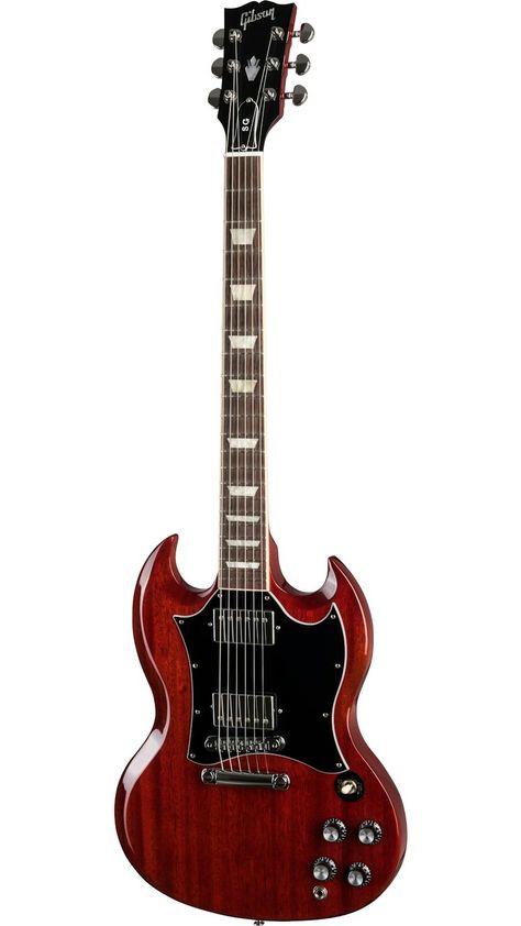 Sg Guitar, Guitar Illustration, Gibson Sg Standard, Electric Guitar Design, Home Studio Setup, Guitar Obsession, Cool Electric Guitars, Guitar Collection, Gibson Sg