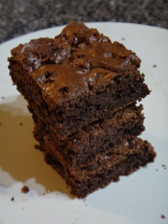 This recipe is uber delicious and it is so simple, your 3 year old could make it (granted you measure everything out first). Rich Brownies Recipe, Baking Cocoa, Sheet Cake Recipes, Special Desserts, Food Cakes, Chocolate Brownies, Sheet Cake, Peanut Butter Cups, Back To Nature