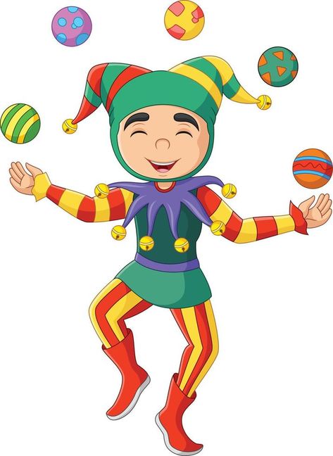 Cartoon jester juggling colorful balls Jester Juggling, Le Words, Sign In Sheet Template, Award Template, Valentines Day Coloring Page, Sign In Sheet, Valentines Day Coloring, The Cartoon, Juggling