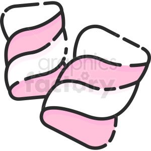 Kawaii Marshmallow Drawing, Marshmallow Clipart, Clipart Design, Cat Coffee, Vector Clipart, 로고 디자인, Free Vector Images, Vector Art, Art Images