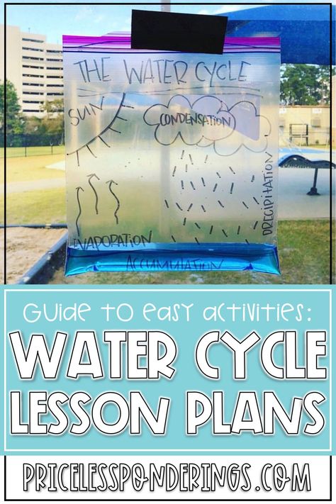 Teaching students about science couldn't be easier with these water cycle activities. Save the pin to learn more! Water Cycle Craft, Water Cycle Lessons, Water Cycle Activities, Science Experiments Kids Elementary, Second Grade Science, Stem Ideas, Energy Activities, Interactive Notebook Activities, Science Notebooks