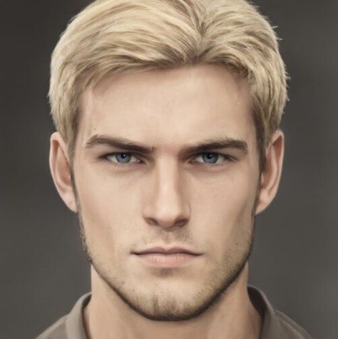 Art Breeder, Men Blonde Hair, Boy Face, Blonde Guys, Fantasy Castle, Fantasy Male, Photo Art Gallery, Human Emotions, Male Art