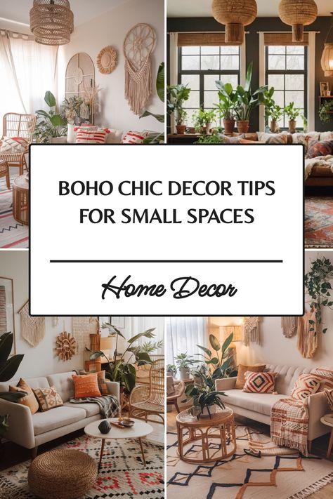 Boho chic living room ideas for small spaces with plants and cozy textiles. Small Apartment Styling, Teen Living Room Ideas, How To Decorate Boho Style, Arizona Decor Interior Design, Boho Sitting Room, Living Room Aesthetic Apartment, Apartment Decorating Inspiration, Boho Chic Apartment, Earthy Boho Living Room