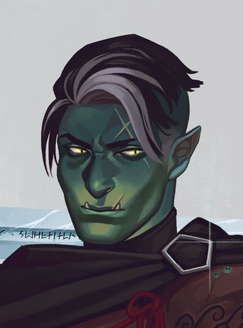 Warlock Paladin, Fjord Critical Role, Travis Willingham, Matt Mercer, The Mighty Nein, Half Orc, Critical Role Campaign 2, Face Change, Mighty Nein