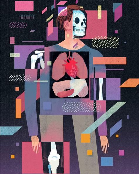 Keith Negley on Instagram: "Telehealth for Quartz. #editorialillustration #illustration #art #conceptual #collage" State Of Play, A Short Story, Make Business, They Live, Field Guide, Editorial Illustration, Short Story, Art Director, Picture Book