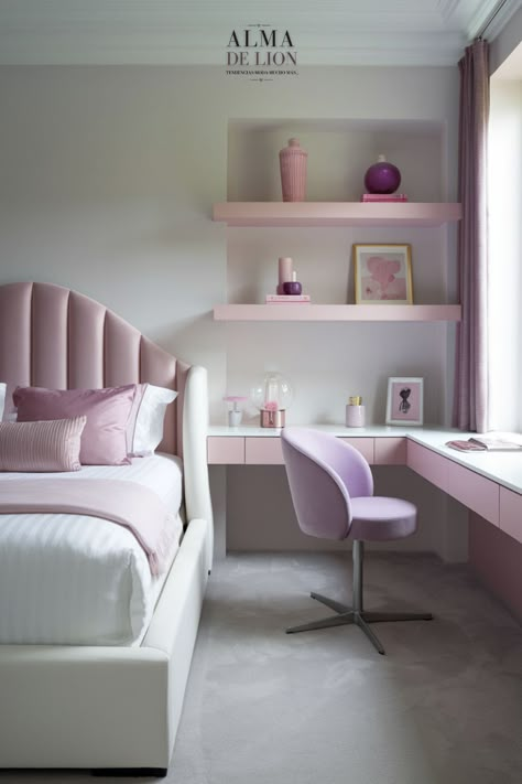 ¿Buscas inspiración para decorar una habitación juvenil femenina con un toque moderno y acogedor? 🌸✨ En este artículo, te comparto ideas creativas para transformar cualquier espacio en un lugar lleno de estilo, utilizando los tonos perfectos de rosa, lila y blanco. Desde muebles funcionales hasta detalles decorativos únicos, descubre cómo combinar estos colores para crear una habitación juvenil elegante y llena de personalidad. 💖💜 Ideas Para Decorar Cuartos Juveniles, Ideas Para Decorar Cuartos Pequeños, Ideas Para Cuartos Pequeños, Ideas Para Cuartos, Bedroom Decor Design, Girly Room, Room Inspiration Bedroom, Fashion Room, New Room