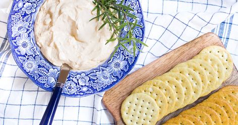 Old English Cream Cheese Dip Recipe | On Sutton Place Cream Cheese Cracker Dip, Dip Pretzels, Chipped Beef Dip, English Cheese, Cheese Spread Recipes, Veggie Sticks, Cream Cheese Recipes Dip, Munchies Snacks, Best Holiday Appetizers