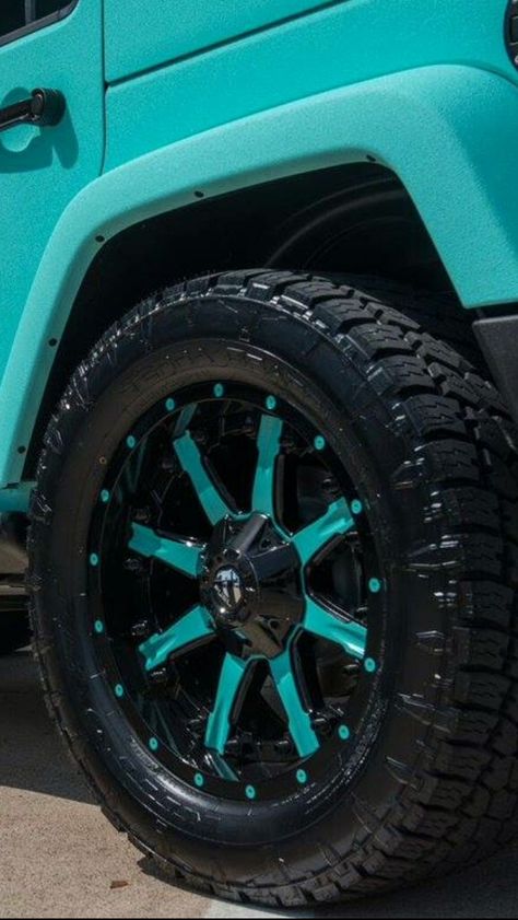 Turquoise Jeep Wrangler, Vinyl Wrap Jeep Wrangler, Teal Jeep Wrangler, Teal Truck Accessories, Teal Jeep Accessories, Blue Jeep Accessories, Black And Teal Jeep Wrangler, Teal Car Accessories, Teal Jeep