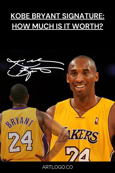 Kobe Bryant Signature, Bryant Lakers, Kobe Bryant, Signature Collection, Basketball Players, The Court, Signature Design, The Star, All Time