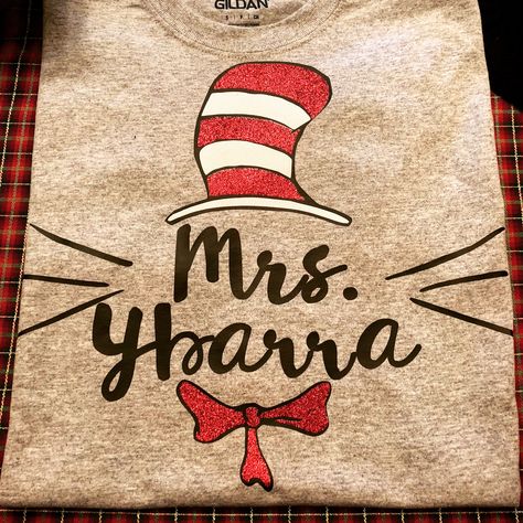 Dr. Seuss week ❤�️📚 #DrSeussShirt Dr Suess Shirt Ideas, Dr Seuss Shirt Ideas, Dr Seuss Tshirt Ideas, Dr Suess Shirts For Teachers, Dr Seuss Shirt Ideas Diy, Dr Suess Teacher Shirts, Diy Dr Seuss Shirt, Dr Seuss Shirts For Teachers, Dr Suess Shirts Vinyl