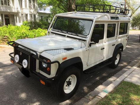 1993 Land Rover Defender 110 NAS For Sale in Laredo, Texas | Old Car Online Land Rover Classic, Laredo Texas, Vintage Automobiles, Old Gas Stations, Chevrolet Nova, Land Rover Defender 110, Defender 110, Shelby Cobra, Chevrolet Chevelle