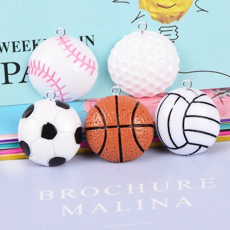 Cheap Charms, Buy Quality Jewelry & Accessories Directly from China Suppliers:10pcs Sports Basketball Football Baseball Resin Charms Pendants For Handmade Diy Earring Jewelry Making Cute Floating Craft C197 Enjoy ✓Free Shipping Worldwide! ✓Limited Time Sale ✓Easy Return. Craft Craft, Diy Earring, Earring Holder, Resin Charms, Sports Basketball, Earring Jewelry, Diy Earrings, Quality Jewelry, Limited Time