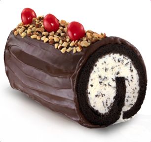 Baskin-Robbins | Standard Roll Cake Baskin Robbins Ice Cream Cake, Ice Cream Cake Roll, Licorice Ice Cream, Baskin Robbins Ice Cream, Cake Orange, Chocolate Roll Cake, Birthday Menu, Ice Cream Maker Recipes, Mint Chocolate Chip Ice Cream