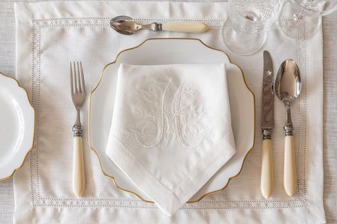 VOLGA LINEN on Instagram: “Wedding season is around the corner - at Volga Linen we can make up all the table linens with bespoke monogramming & embroidery at your…” Drawn Thread Embroidery, Drawn Thread, Instagram Wedding, Small Pillows, Thread Embroidery, Cushion Pads, Blue Ink, Monogram Initials, Ivory White