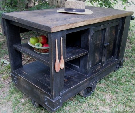 30 Rustic DIY Kitchen Island Ideas Homemade Kitchen Island, Dream Kitchen Island, Dresser Kitchen Island, Pallet Kitchen, Modern Bedding, Rustic Kitchen Island, Small Kitchen Island, Kitchen Island Cart, Large Kitchen Island