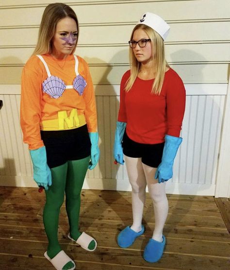 Mermaid man and barnacle boy Halloween costume spongebob Spongebob Squarepants Costume, Barnacle Boy Costume, Spongebob Mermaidman And Barnacle Boy Costume, Merman Costume Spongebob, Mermaid Man And Barnacle Boy Costume Diy, Mermaid Man And Barnacle Costume, Merman And Barnacle Boy, Mermaid Man And Barnacle Boy Costume, Mermaid Man And Barnacle Boy